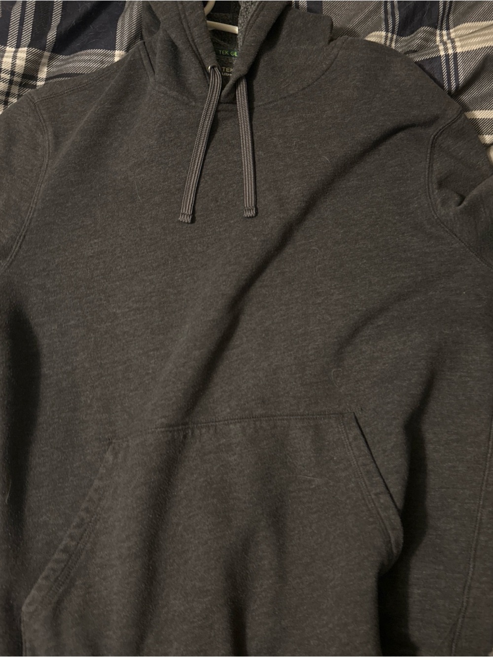tek gear Charcoal Gray Pullover Hoodie